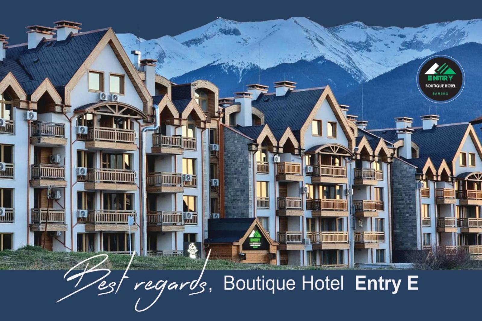 Boutique Hotel Entry E Bansko Eksteriør bilde